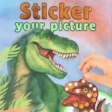 Stickerheft Dino